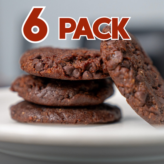 6 PACK STARTER PACK - CHOCOLATE SIGMA SNACKS ENERGY COOKIES